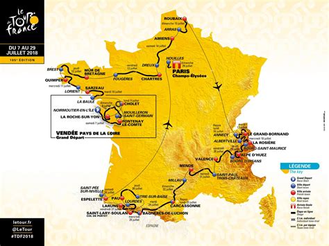 2018 Tour de France Route Review by Stuart O'Grady | Tour de France ...