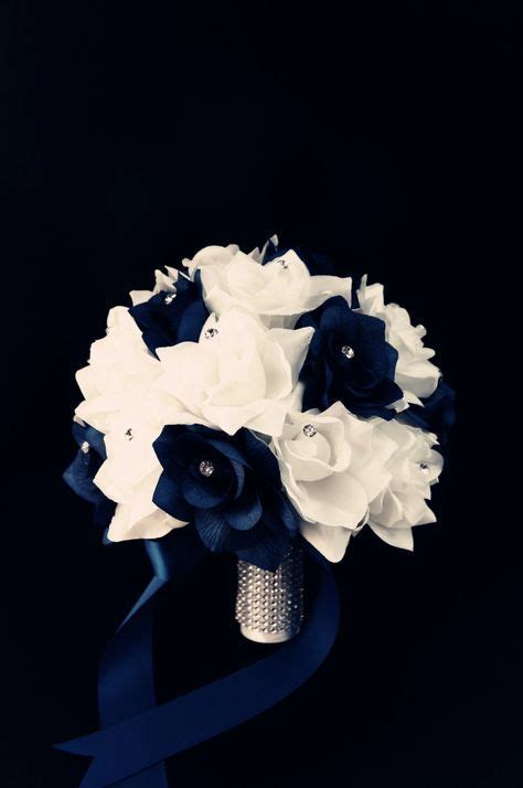 navy blue wedding flowers 50+ bridal flowers in 2020 | Blue wedding flowers, Yellow wedding ...