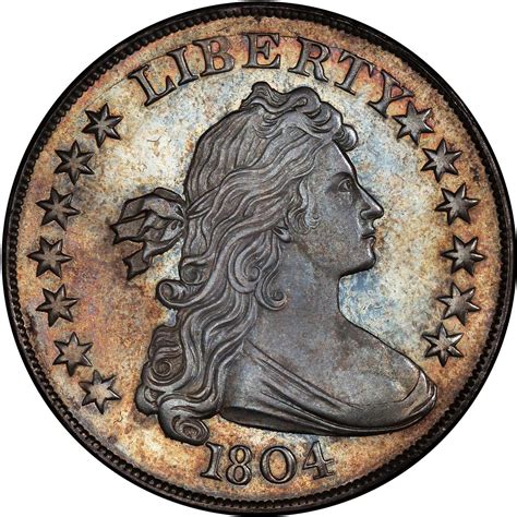 Value of a 1804 BB-304 Class I Proof Draped Bust Silver Dollar | Rare ...