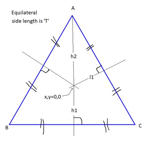 Computing the coordinate of an equilateral triangle - Mathematics Stack ...