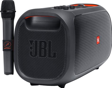 Best Buy: JBL PartyBox On-The-Go Portable Party Speaker Black ...