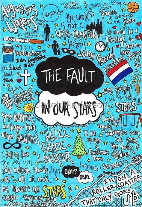 "The Fault in Our Stars Collage" Art Prints by Jacob Anderson | Redbubble