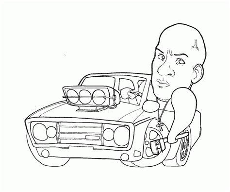 fast and furious outline - Clip Art Library