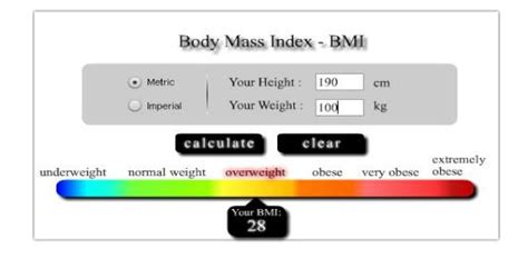 Bmi Formula Metric And Imperial - Aljism Blog