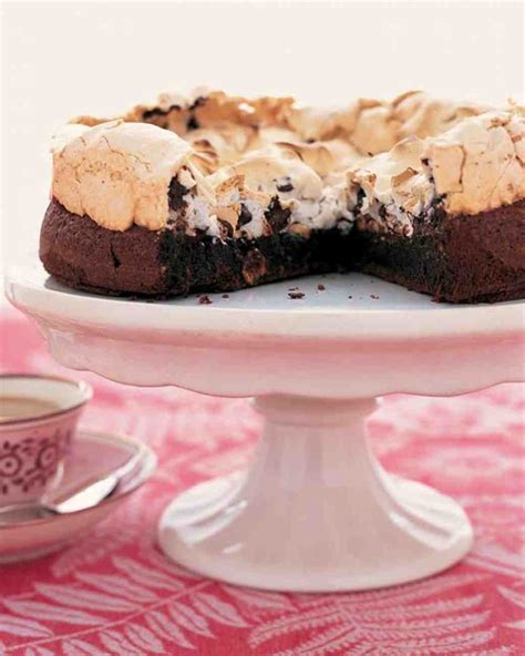 Chocolate Meringue Cake Recipe | Martha Stewart