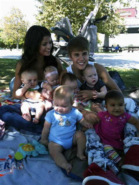 Selena Gomez at a Park With Kids in Lake Balboa-09 | GotCeleb