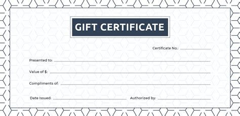 Gift Certificate Template Free Download Microsoft Word - Free Word Template