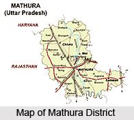 Mathura District Map