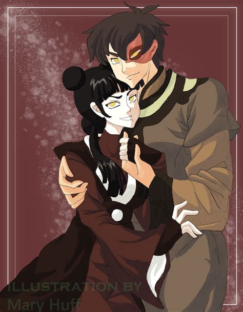 Avatar: Mai and Zuko by cherry-mary on DeviantArt