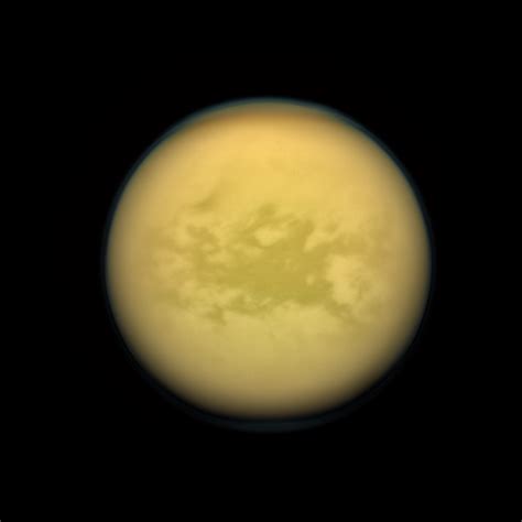 Friends of NASA: Saturn's Moon Titan: Thick Atmosphere with Rivers, Lakes & Seas | NASA Cassini