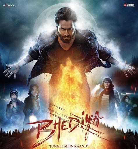 Main Poster Of Varun Dhawan And Kriti Sanon Starrer Bhediya Is Out ...