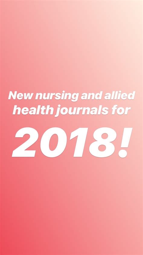 New Nursing Journals Available at Eccles – EHSL Vitals