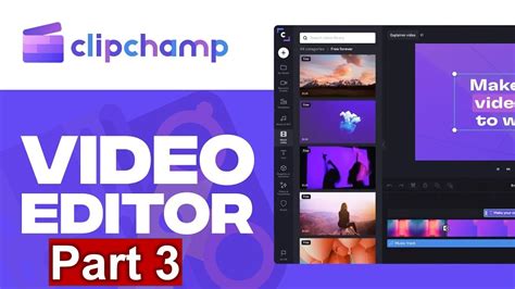 How to Create an Intro Video with Clipchamp - YouTube