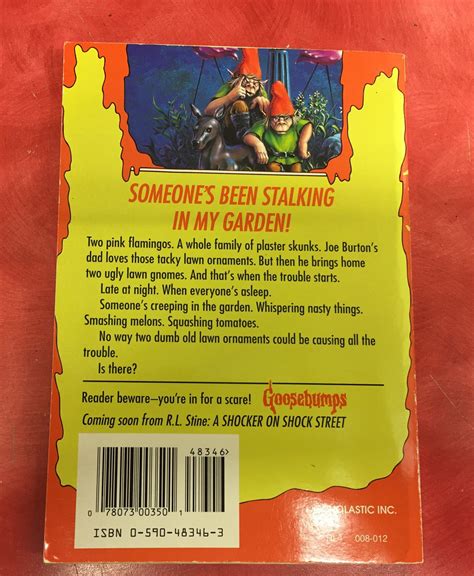 Goosebumps R. L. Stine Revenge of the lawn gnomes Issue 34 – Time Warp, LLC