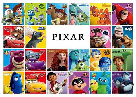 Jigsaw Puzzle Disney Pixar Lineup All Characters (500 Pieces)