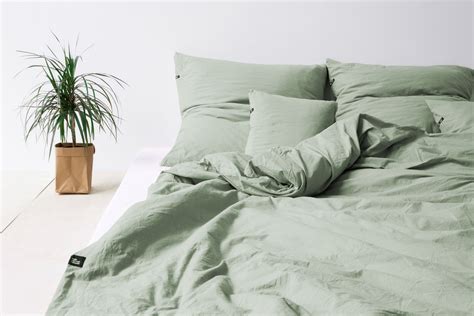 Sage Green bedding - for nature lovers! Pure Cotton bedding by HOP DESIGN | Bettwäsche ...