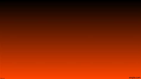 Wallpaper black orange gradient linear #000000 #ff4500 120°