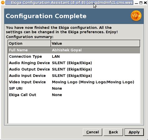 skype - (IP Telephony, VoIP and Video Conferencing) Ekiga configuration ...