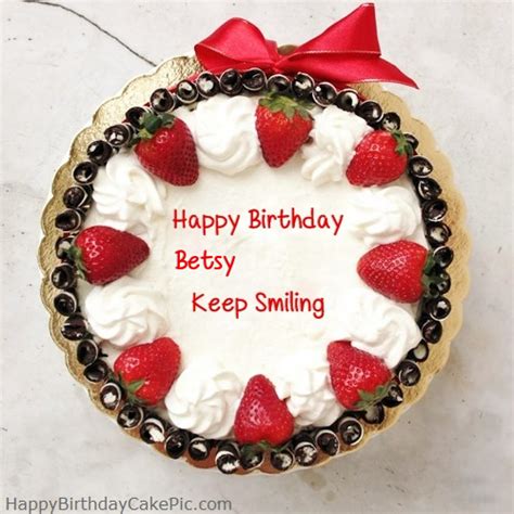 ️ Happy Birthday Cake For Girlfriend or Boyfriend For Betsy