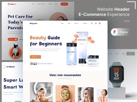 e-commerce Landing Page on Behance