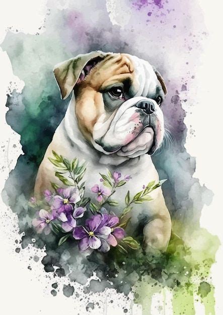 Dog Watercolor Art, Watercolor Animals, Watercolor Paintings, Anime Animals, Animals And Pets ...