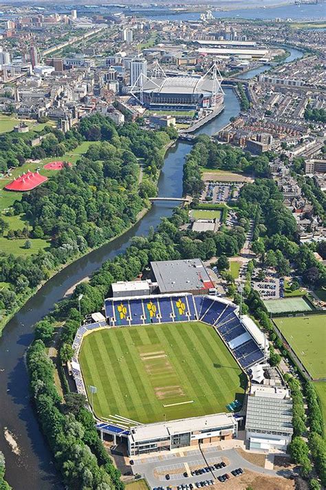 Sophia Gardens aerial view | ESPNcricinfo.com