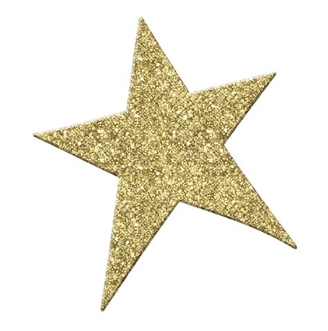 Golden Star PNG Image | Gold glitter stars, Star clipart, Golden star