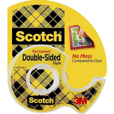 Scotch Double-Sided Tape w/Dispensers