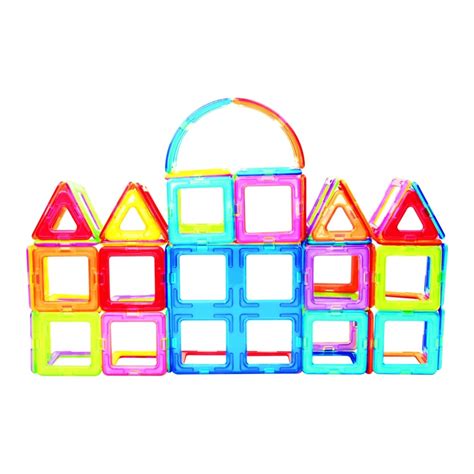 Fun with Magnets Magnetic Building Blocks - 332 piece set | Novelty from First4magnets.com