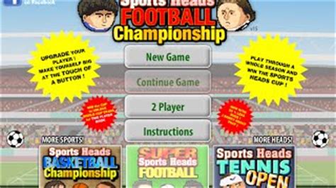 Sports Heads: Football Championship on Miniplay.com