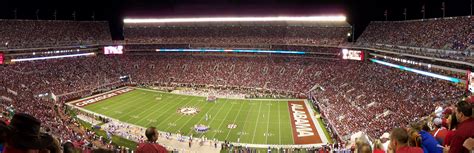 Alabama Crimson Tide football stadium, American football, multiple display, crowds, stadium HD ...