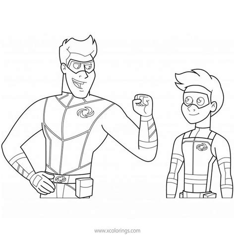 Henry Danger Printable Coloring Pages - JewelropMckay