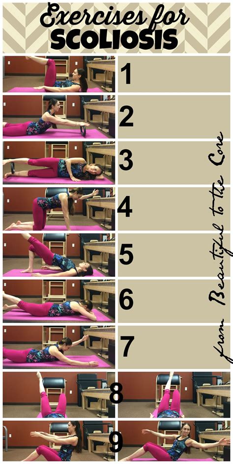 Exercises for people with SCOLIOSIS. The best ways to strengthen and ...