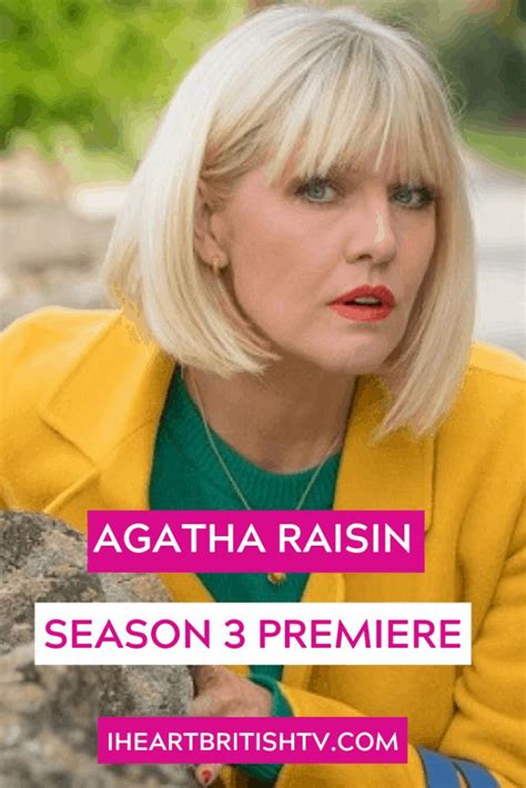 Agatha Raisin & the Haunted House: Agatha Raisin Season 3 Premiere Details - I Heart British TV ...