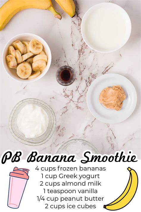 Healthy Peanut Butter Banana Smoothie - Easy Budget Recipes