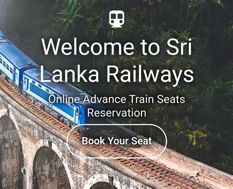 Sri Lanka introduces online train reservations for first time - Newswire