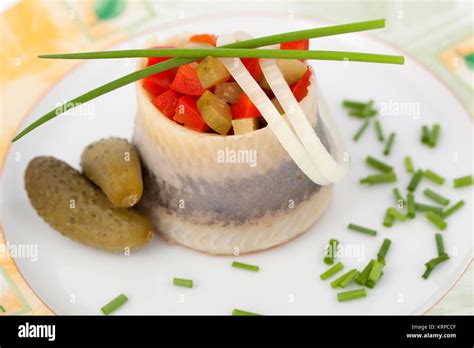 salted herring Stock Photo - Alamy