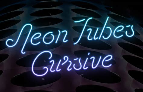 Cursive Neon Tubes Font — Medialoot