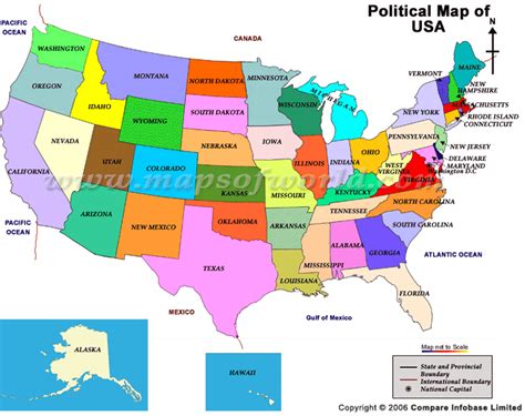 United States Political Map