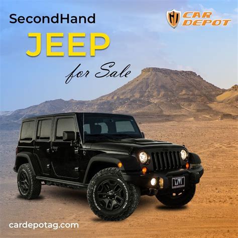 Second-Hand Jeep For Sale | Car dealership, Used car dealer, Jeep