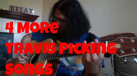 4 Amazing Travis Picking Songs | Travis Picking Song Medley - YouTube