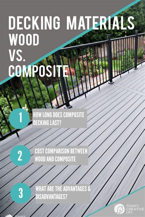 Composite Decking vs. Wood - Today's Creative Life