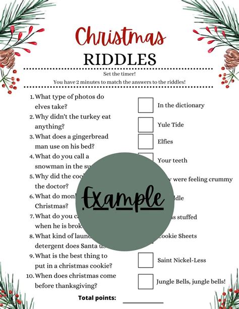 Printable Christmas Trivia Game Kids Holiday Game Printable - Etsy | Kid holiday games ...