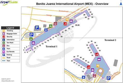 メキシコ シティ 空港 ターミナル 1 マップ - Gavin Miller