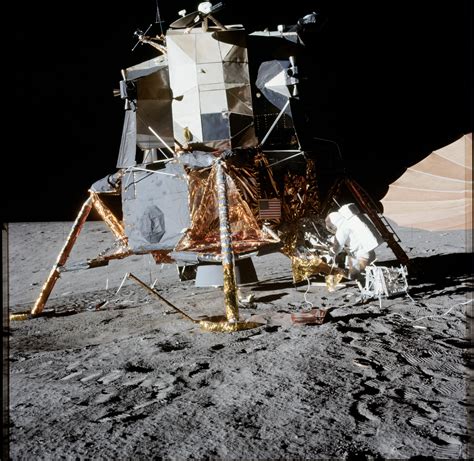 Apollo 12 Mission image - Lunar surface near lunar module : NASA : Free ...