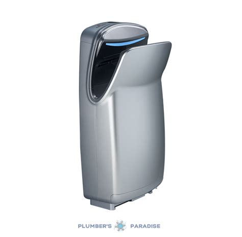 World Dryer V-649A | HEPA-Filtered VMax V2 Hand Dryer, Silver