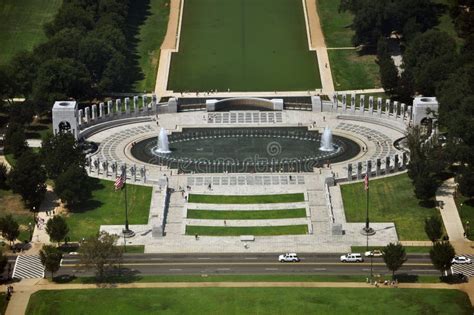 Aerial View from Washington Monument Stock Image - Image of historical ...