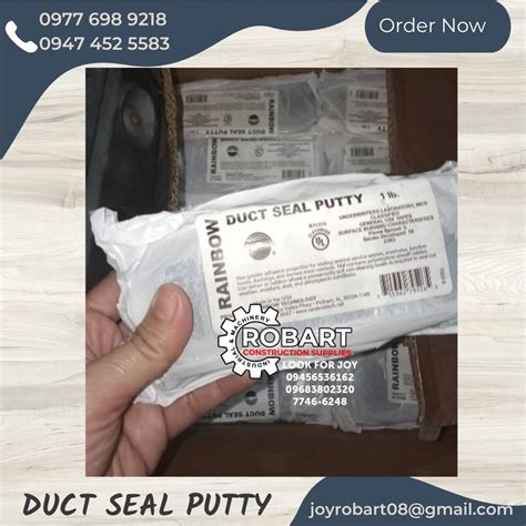 DUCT SEAL PUTTY, Commercial & Industrial, Construction & Building ...