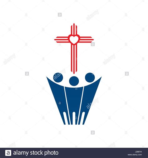 Church logo. Unity in Christ Stock Vector Image & Art - Alamy