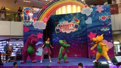 Barney's Birthday Surprise Live Show at United Square, Singapore (Part 1) - YouTube